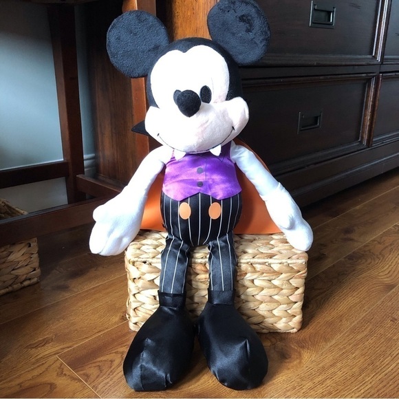 Disney Mickey Mouse Halloween Vampire costume plush NWOT - Picture 1 of 6